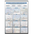 Large Memo Year-In-View Calendar w/ Full Color Printing